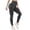 Z-Grey291, variant on Womens Athletic Leggings Solid Color High Waist Seamless Slim-Leg Ankle Length Tight Bottoms Ladies Gym Workout Yoga Pants