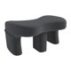 thumbnail image 3 of Almohada de lectura con soporte para espalda y bolsillos laterales, antideslizante, de espuma viscoelástica, ideal para sofá, suelo, sofá, sala de Gris, 3 of 8