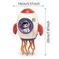 thumbnail image 3 of Dancing Toy 8 Leg Auto Dance Toy Crawling Dancing Automatic Obstacle Sensor Toys Smart Self Navigating Robotic Pet Toys For Indoor, 3 of 4