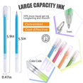thumbnail image 2 of Gel Pens,Glitter Gel Pens Sets with 150% More Ink for Adults Coloring Books Black Paper Drawing Doodling Crafts Scrapbooks Bullet Journaling 24 Color, 2 of 5
