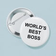 thumbnail image 3 of CafePress - World's Best Boss 3.5 Button - 3.5" Button, 3 of 3