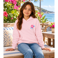 thumbnail image 4 of Aideaone Girls Hoodies Kids Cute Graphic Sweatshirts Long Sleeve Pullover Tops, 4 of 6