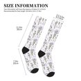 thumbnail image 4 of Pofeuu Lavender Flowers Print Compression Socks for Women & Men Circulation - Best Support for Nurses,Running,Athletic,Sports, 4 of 7