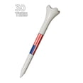 thumbnail image 2 of Tees de golf Pride Professional, 30 unidades, 7 cm, varios, 2 of 8