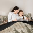 thumbnail image 5 of Castle Fairy Safari Deer Twin Comforter Sets,Jungle Animal Bedding Set, 5 of 8