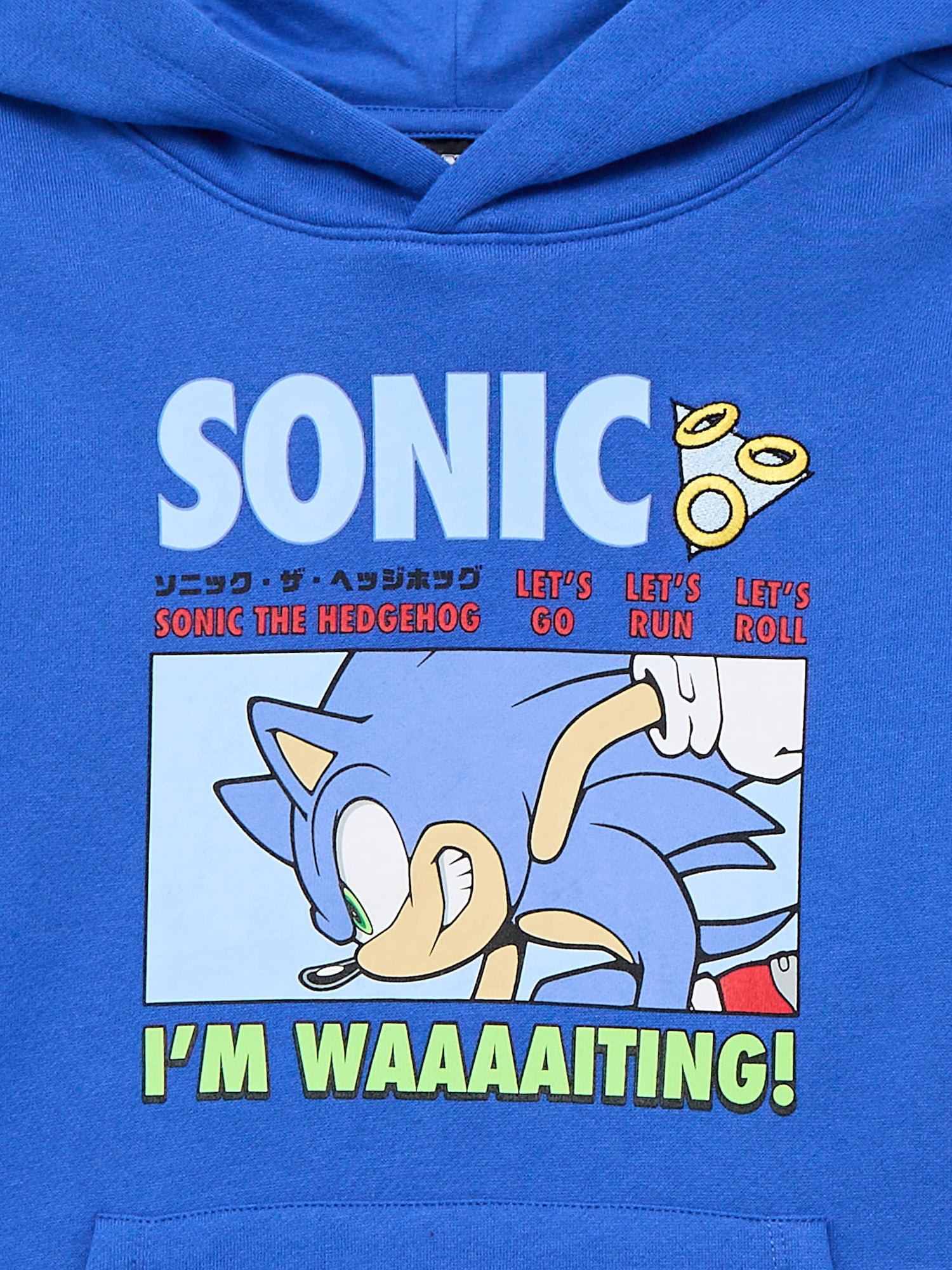 Sonic the Hedgehog, Boys' & Big Boys' Graphic Hoodie, Sizes 4-18