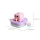 thumbnail image 2 of Los barcos de juguete de baño dan cuerda a los barcos de baño flotantes | Diseño de relojería Zest | Colores brillantes, seguro, plástico ecológico | Juguetes acuáticos interactivos de natación para, 2 of 7