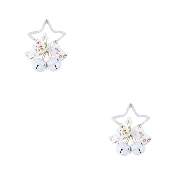 Colgante de Navidad Injueey Estrella Campana Guirnalda Decoración Exquisita