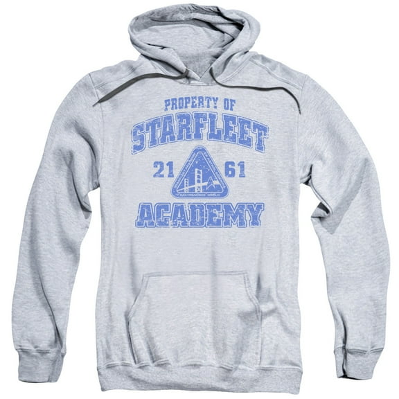 Star Trek Men's  Old School Hooded Sweatshirt Blue
