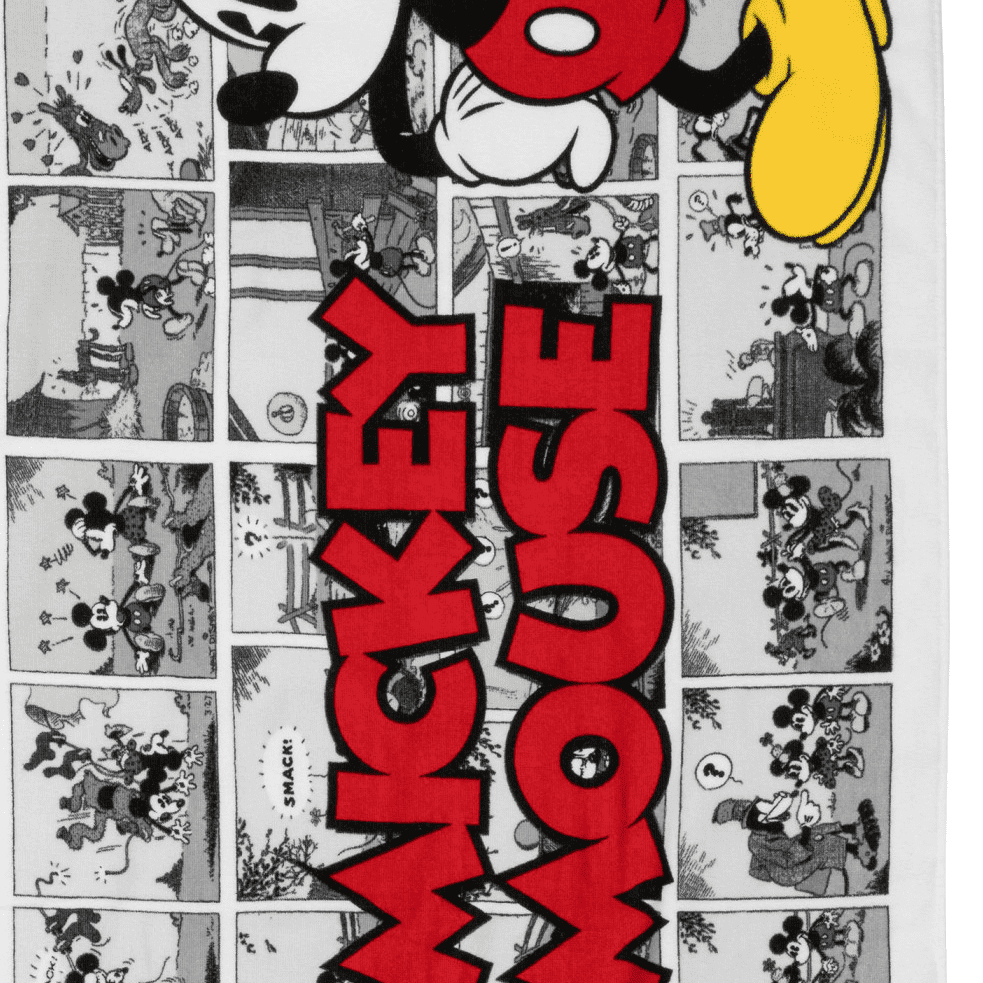 Disney Comic Strip Mickey Beach Towel