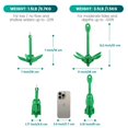 thumbnail image 4 of Kit de Ancla para Kayak Moclear Grapnel Plegable Compacto 1,5 kg Verde, 4 of 5