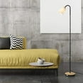 thumbnail image 2 of Adjustable Task Floor Lamp Modern Standing Reading Lamp - White, 2 of 7