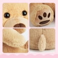 thumbnail image 5 of LotFancy Teddy Bear Stuffed Animals, Soft Plush Bear with Footprints, 10 in Plush Toy Gifts for Kids Girls, 5 of 7
