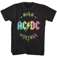 thumbnail image 3 of AC/DC Multicolor Voltage Black Adult T-Shirt, 3 of 3