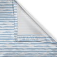 thumbnail image 6 of Ambesonne Harbour Stripe Valance & Curtain, Soft Simplistic, 55"x45", Pale Blue White, 6 of 6
