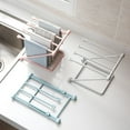 thumbnail image 6 of CIYISON Mini Folding Cloth Storage Rack Kitchen Countertop Dishcloth Drying Racks, 6 of 7
