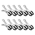 thumbnail image 2 of Assorted Stainless Clips Set 12cm Round Head (12pcs Blue/Black) & 11cm Wide Opening (10pcs Blue/Black) Pool Cover Clamps Wind With Protective Sleeves For Pools/Laundry/, 2 of 4
