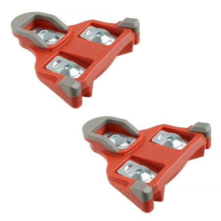 Spd Sl Cleat Set - Cyclingdeal Quality Road Bike Cleats 6 Degrees Float Shimano Road SPD SL Compatible