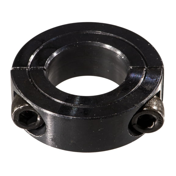 7/8" Black Oxide Steel Double Split Shaft Collar (2 pcs.)