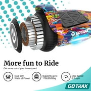 Gotrax Edge Hoverboard for Kids Adults, 6.5 Tires 6.2mph & 2.5 Miles Self Balancing Scooter, Galaxy