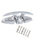 thumbnail image 5 of Cornamusa plegable para barco, práctica, portátil, fácil de instalar, cornamusa abatible para muelle marino 5 pulgadas con tornillo, 5 of 8