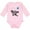 AD-Pink, variant on Inktastic Tulsa Oklahoma Butterfly Boys or Girls Long Sleeve Baby Bodysuit