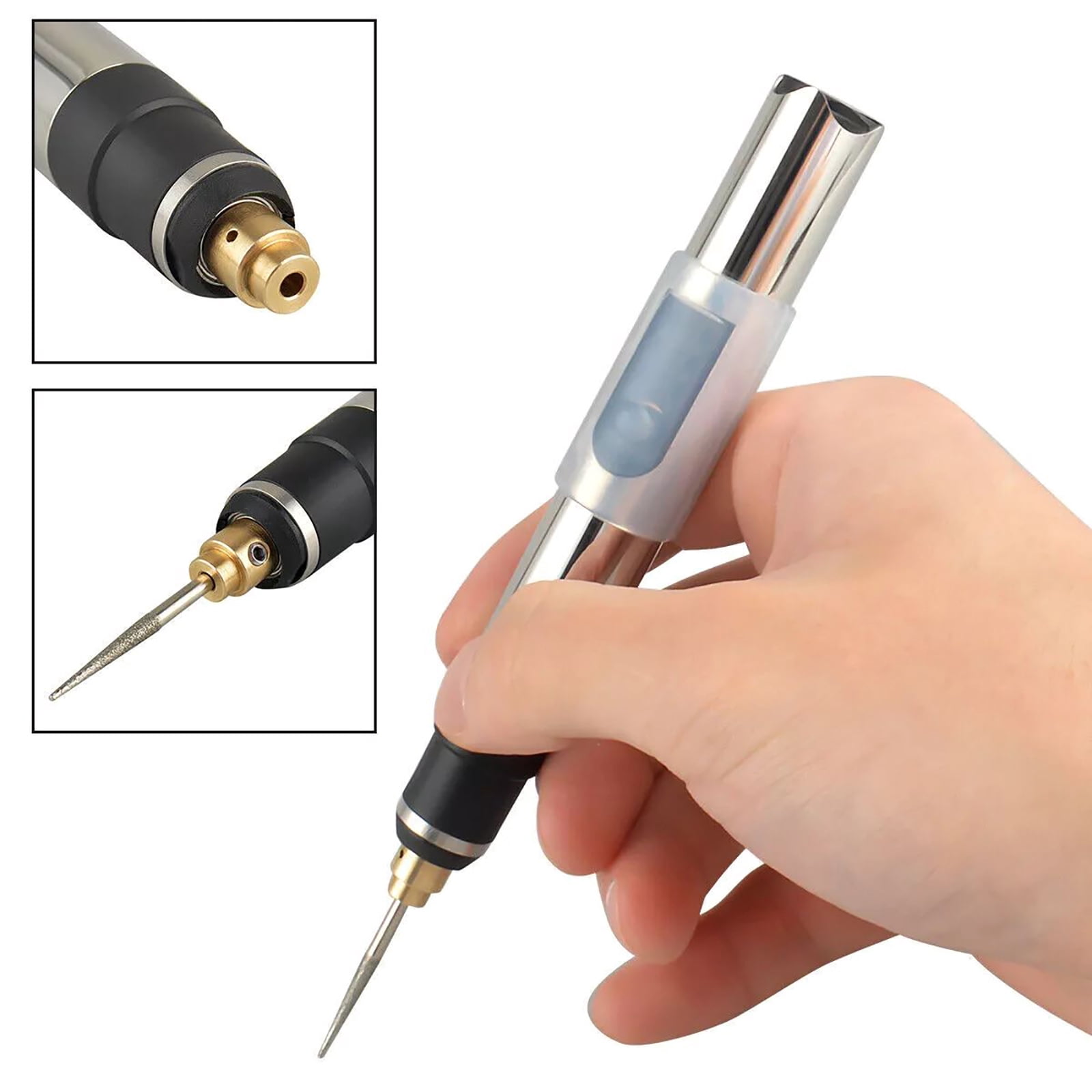 Rechargeable Engraving Pen Kit for Stone and Glass Artwork for Creative Hobbyists Carver Part