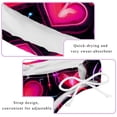 thumbnail image 3 of Valentine's Day Love ECG Adjustable Strap Bikini Set with Detachable Sponge, Two-Pack - Ideal for Beach and Pool Parties, 3 of 6