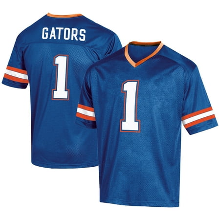 - Men's Russell #1 Royal Florida Gators Fashion Football Jersey