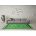 thumbnail image 3 of Ahgly Company Indoor Rectangle Oriental Emerald Green Industrial Area Rugs, 5' x 7', 3 of 4