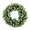 thumbnail image 2 of Couronne de Printemps Été pour Porte d'Entrée Couronne Artificielle Colorée Décoration Maison, 2 of 4
