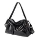 thumbnail image 1 of Bolso de hombro para mujer, de piel sintética, moderno, portátil, con cierre de cremallera Negro, 1 of 8