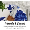 thumbnail image 2 of Colored Napkins - Silver - Decorative Dinner Napkins - Cloth Like and Disposable - Elegant & Durable - Soft & Absorbent - Versatile 16"x16" - Packaged for Easy Storage - Box of 50 - by SimuLinen, 2 of 7