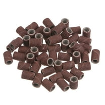 50 Packs Sanding Drums 1/4 Inch Mini Sanding Sleeves 120 Grit Sanding Bands for Drum Sander