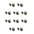 thumbnail image 1 of Gafas de sol cuadradas pequeñas Minnieouse polarizadas dorado negruzco verde oro verde negruzco, 1 of 6