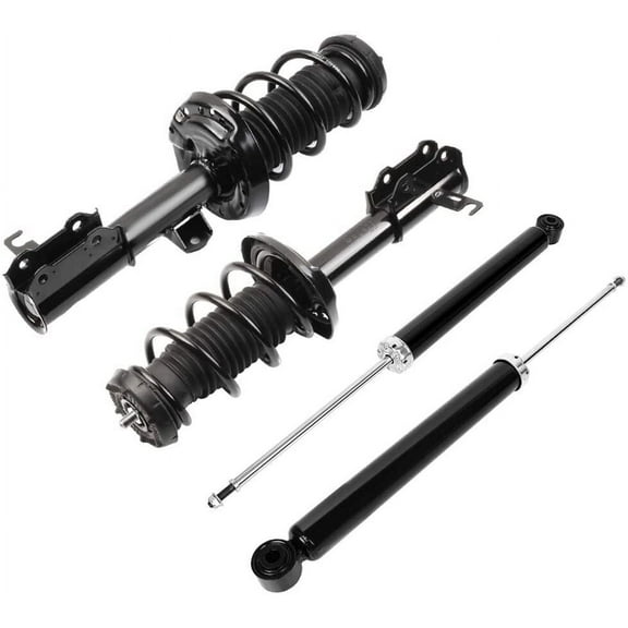 ECCPP Complete Struts Front and Rear Pair Strut Spring Assembly Shock Absorber for 2011-2012 for Chevrolet Cruze Set of 4