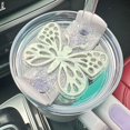 thumbnail image 4 of QHUDLV For 40oz Butterfly Personalized Tumbler name tag Girly tumbler Tag Name, 4 of 7