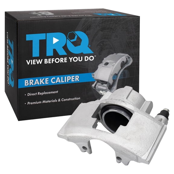 TRQ New Front Disc Brake Caliper with Hardware Passenger Side RH for GM
