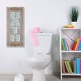 thumbnail image 2 of Stupell Industries Rustic Charm Bath Sign Blue Brown Family Bathroom Canvas Wall Art Design by Art Licensing Studio, 2 of 6