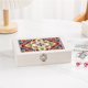 thumbnail image 5 of Caja Almacenamiento Con Pintura Diamantes Forma Especial Mandala para Manualidades, 5 of 9