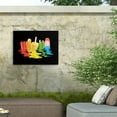 thumbnail image 4 of Rachel Caldwell 'Melted Summer Dreams' Outdoor Canvas 24x32, 4 of 5
