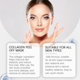 thumbnail image 4 of Mascarillas faciales Cuidado de la piel Paquete de mascarillas faciales despegables con colágeno y volumen inverso - Mascarilla facial de colágeno, colágeno hidrolizado, cuidado de la piel, mascarilla, 4 of 9