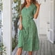 thumbnail image 1 of Vestido de verano para mujer, vestido informal de verano con escote en V profundo para mujer, vestido informal para mujer, confiabilidad excepcional, 1 of 6