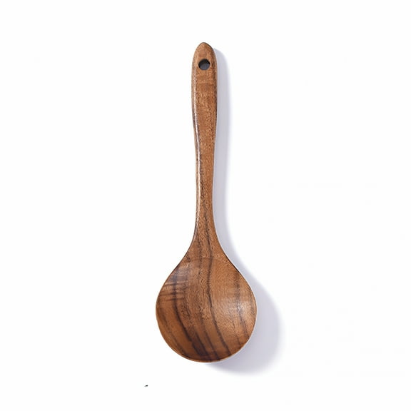 ACDANC Wooden Kitchen Utensil Set,Wood Kitchen Utensils Set 7 Pcs