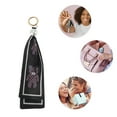thumbnail image 3 of Unique Bargains 1 Pc Fashion Pearl Scarf Bears Print Handbag Charm Bag Accessories Black, 3 of 5