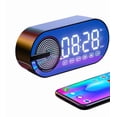 thumbnail image 1 of Reloj digital led despertador con altavoz bluetooth y radio y 1pcs, 1 of 4