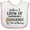 White and Pink, variant on Inktastic Future Dental Hygienist Like Mommy Girls Baby Bib