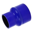 thumbnail image 1 of 1 Pcs 102mm-76mm/ 4.02''- 2.99'' ID 127mm/ Manguera de silicona para automóvil negra y azul, manguera de bulto, manguera de refrigerante universal, 1 of 7