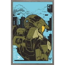 Halo Infinite - Icon Wall Poster, 22.375" x 34", Framed