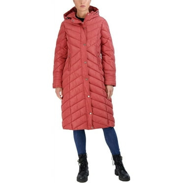 Madden Girl Women’s Winter Jacket – Long Length Quilted Maxi Puffer Parka Coat (S-3X)